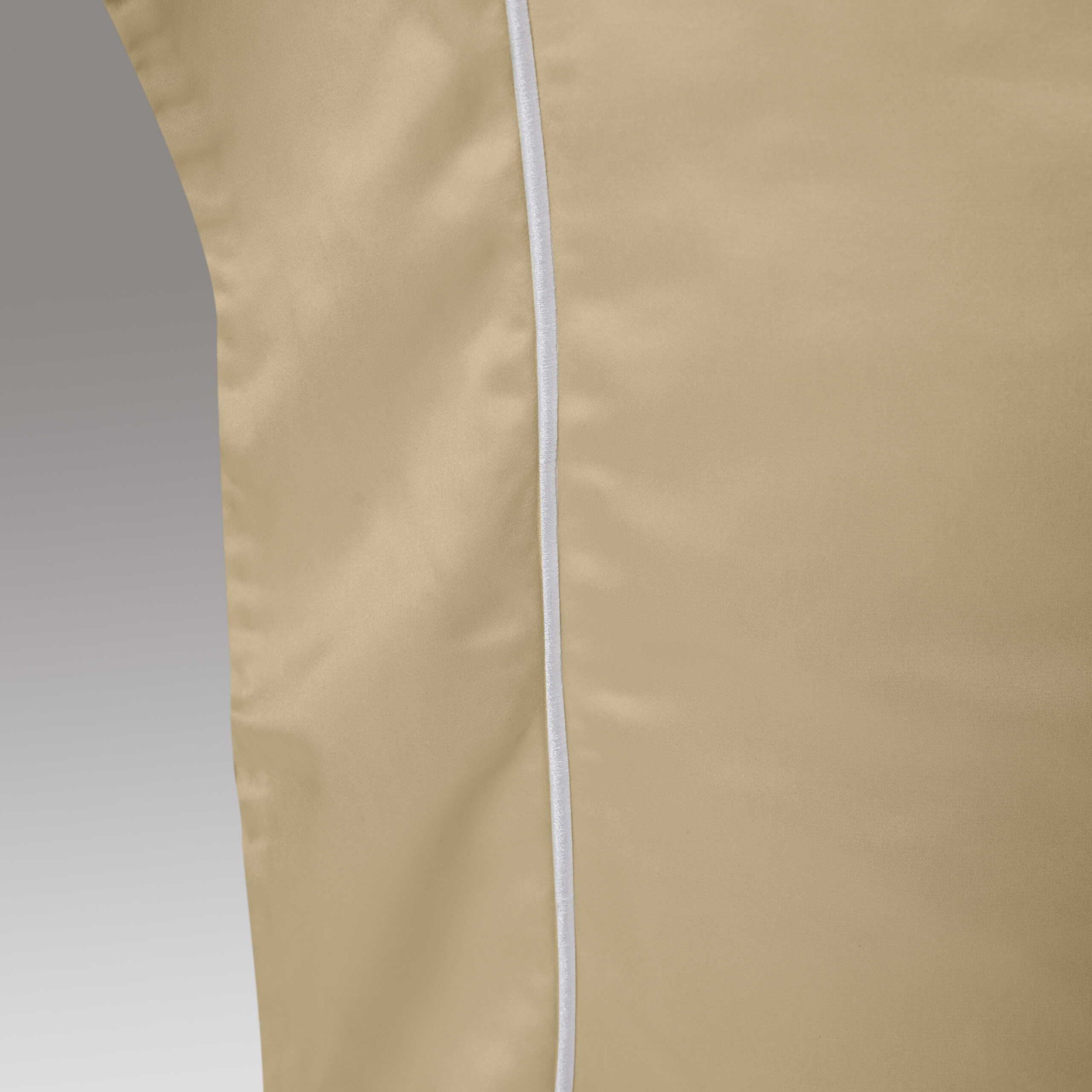 "lazy silk" pillowcases: giallo cuoio / 50 x 80 cm