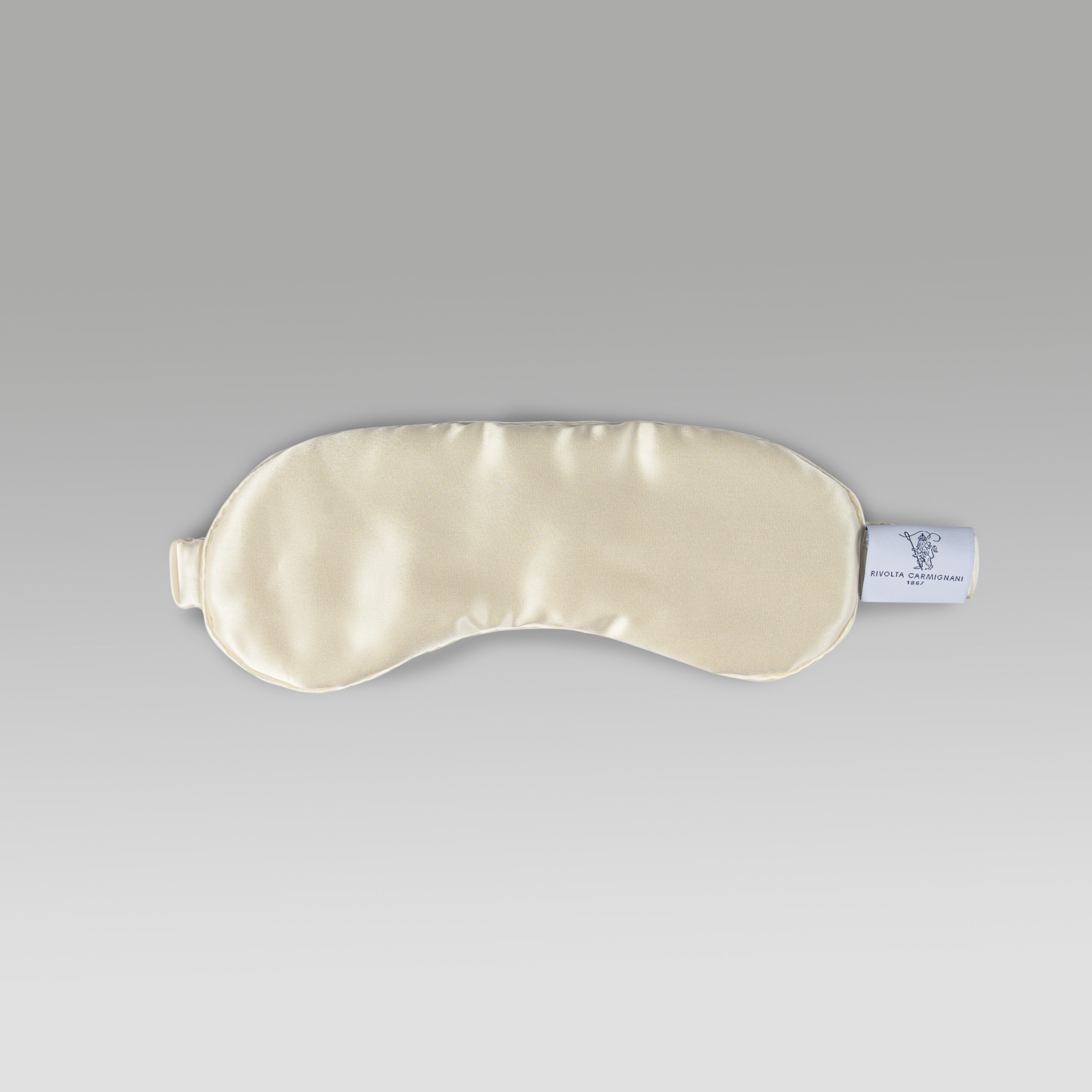 Silk eye mask: grigio perla