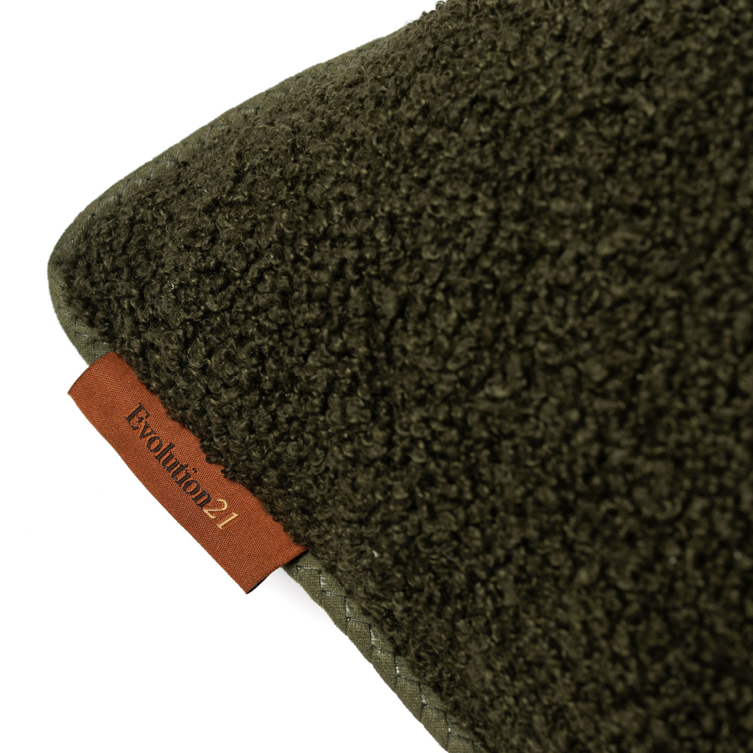 Bubble green cushion