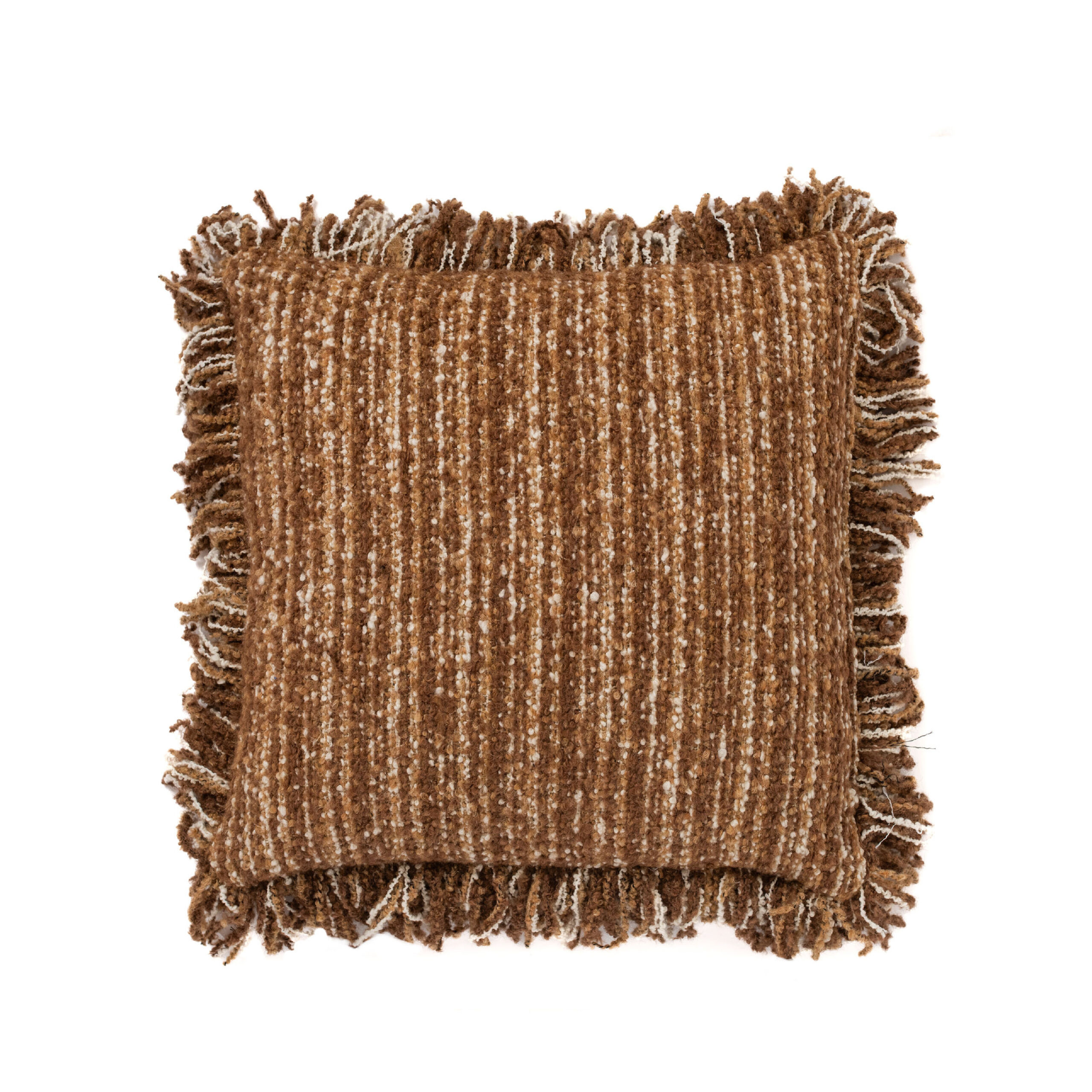 Ma jolie camel brown cushion