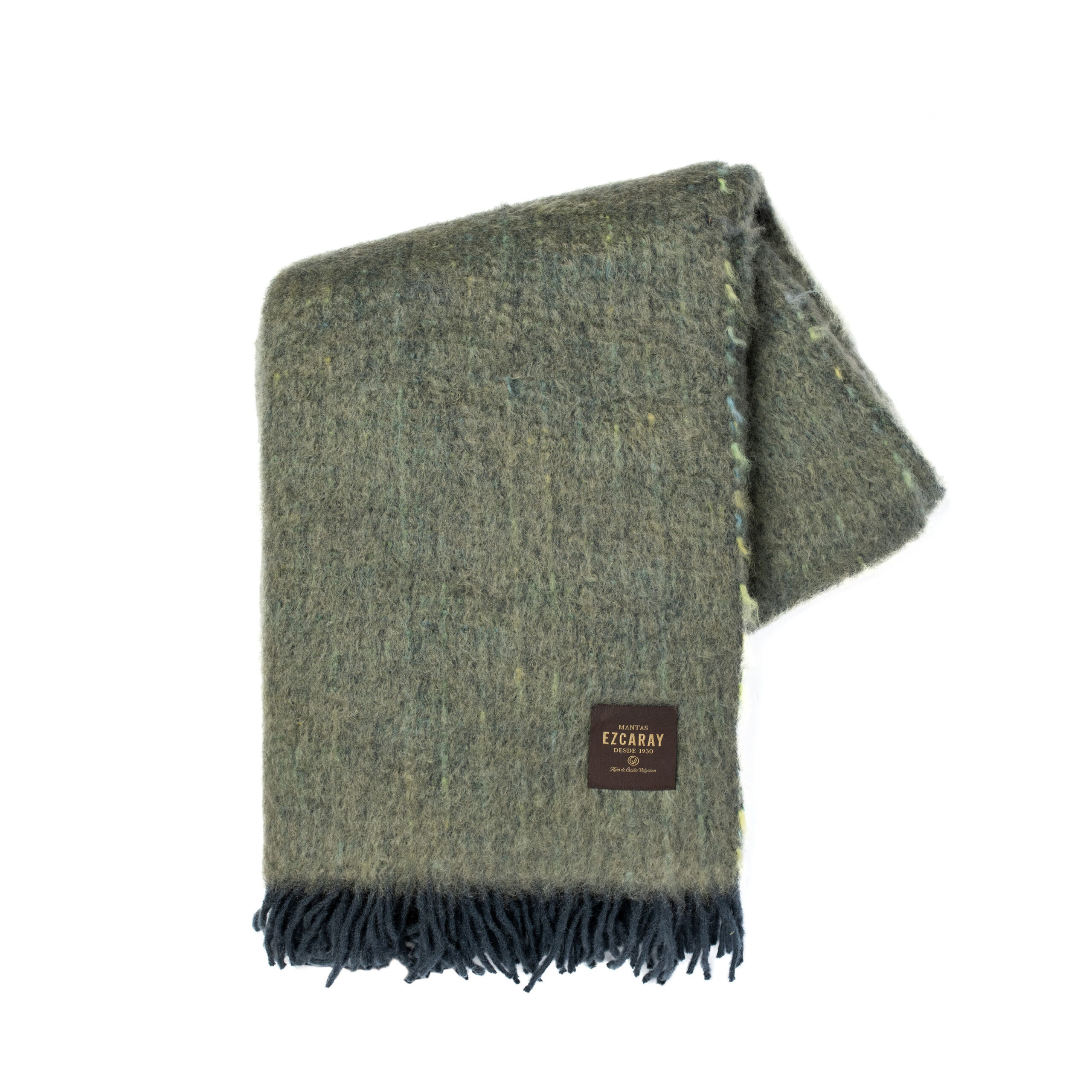 Cocó throw / moss green