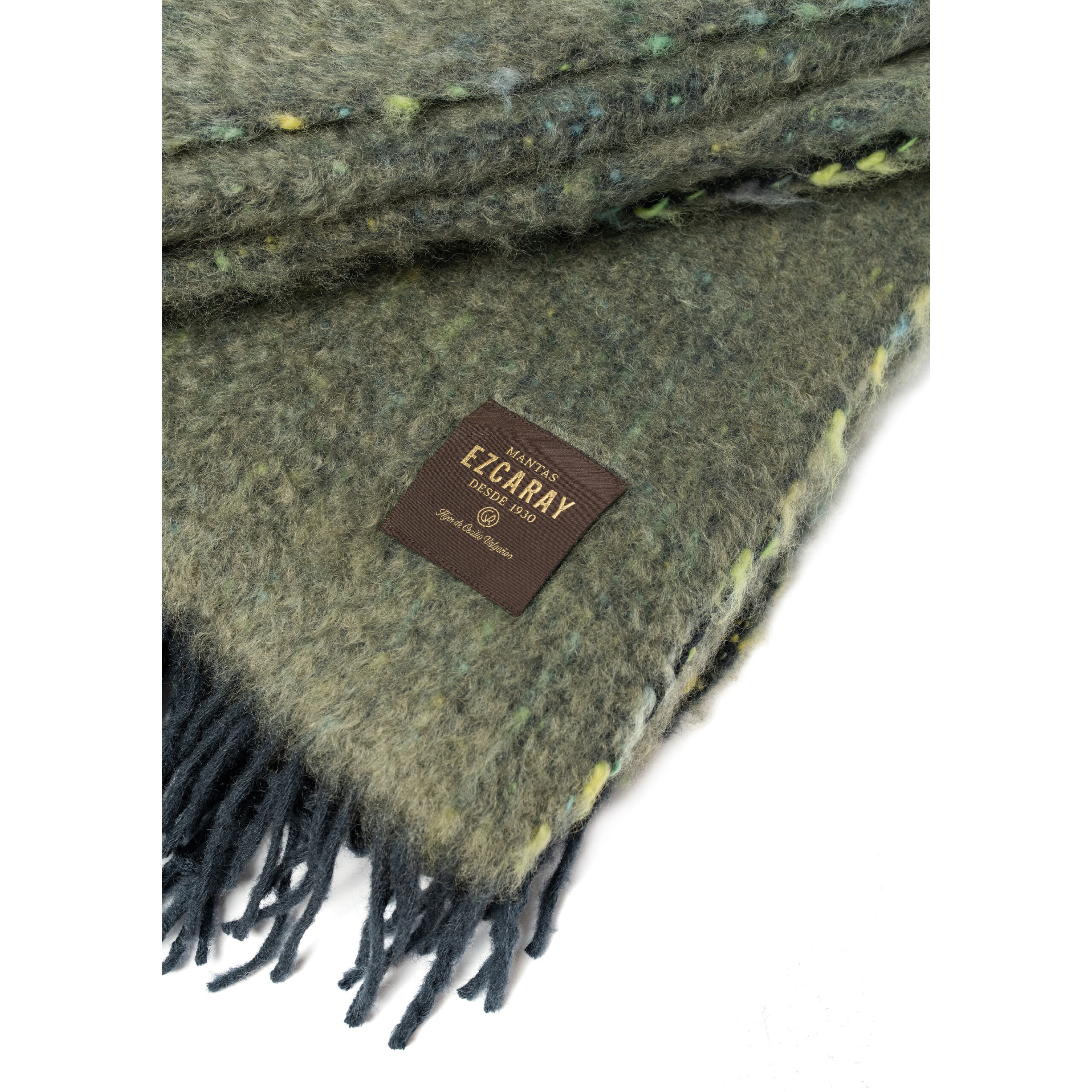 Cocó throw / moss green