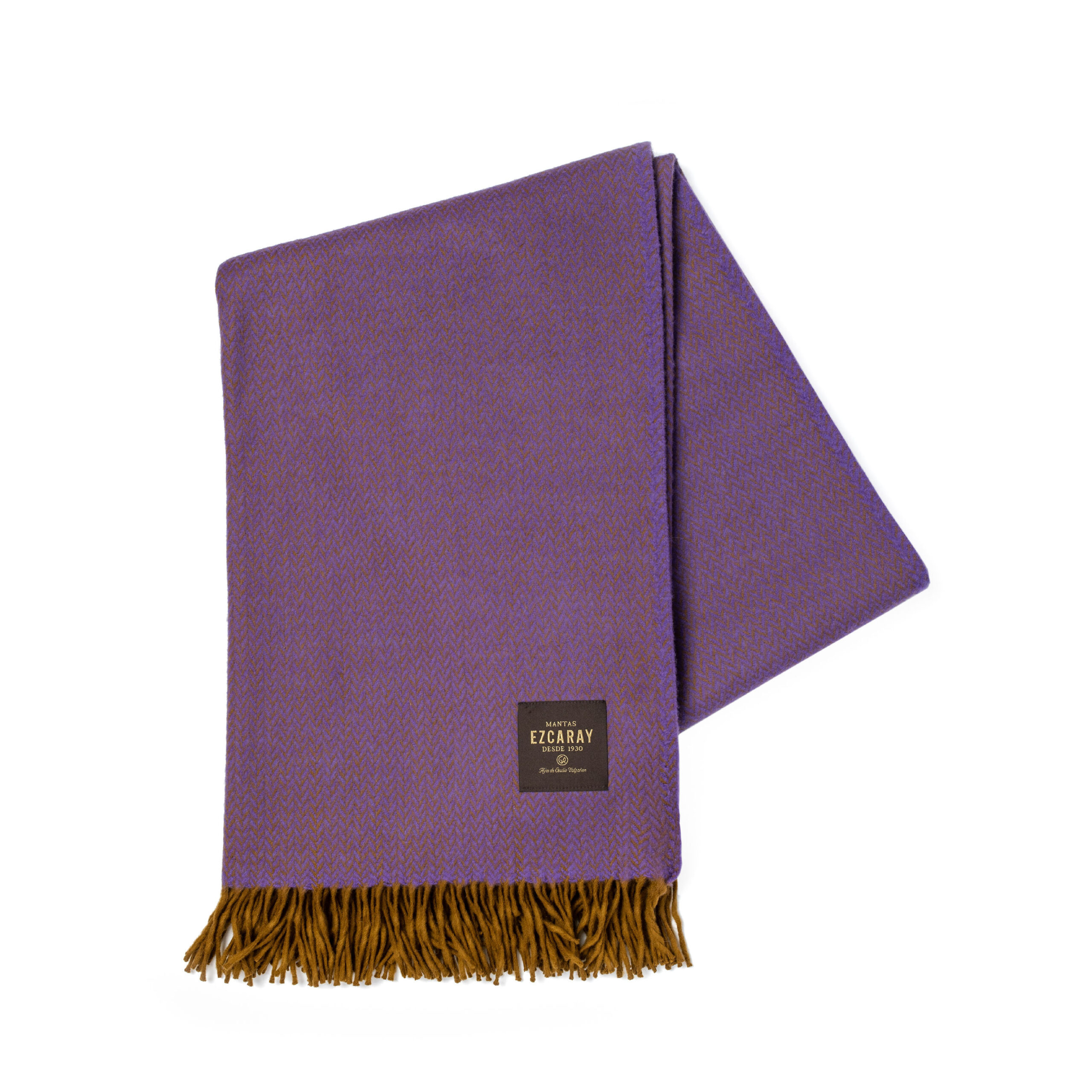 Australia espiga throw / bright plum