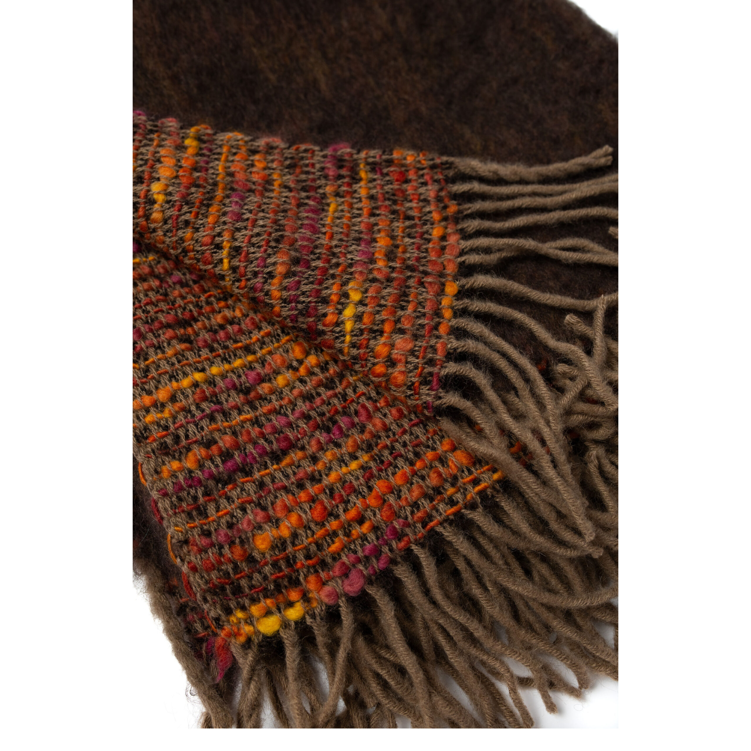 Coco throw / brown