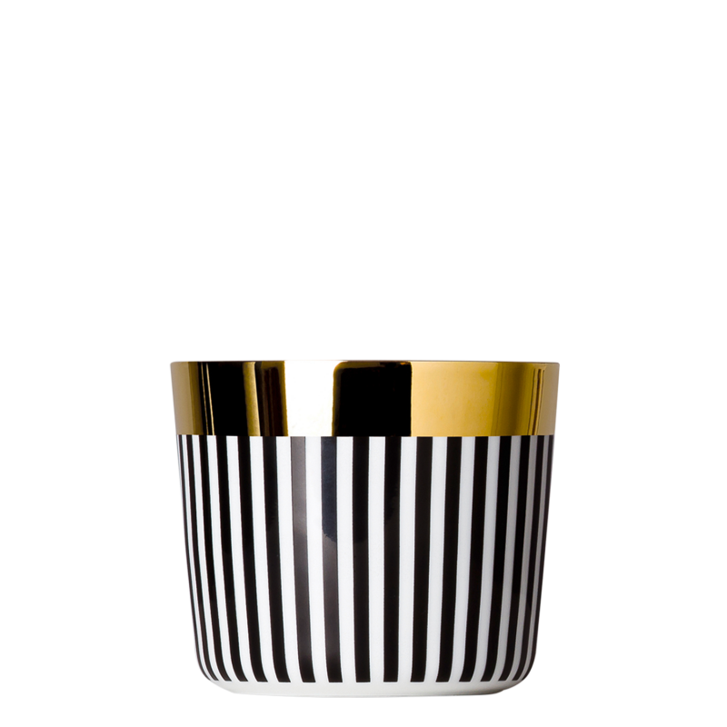Champagne goblet / ca` d`oro / vertical stripes