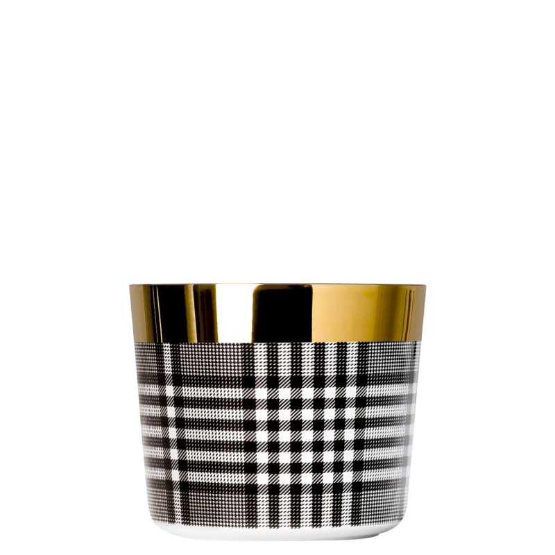 Champagne goblet / glencheck