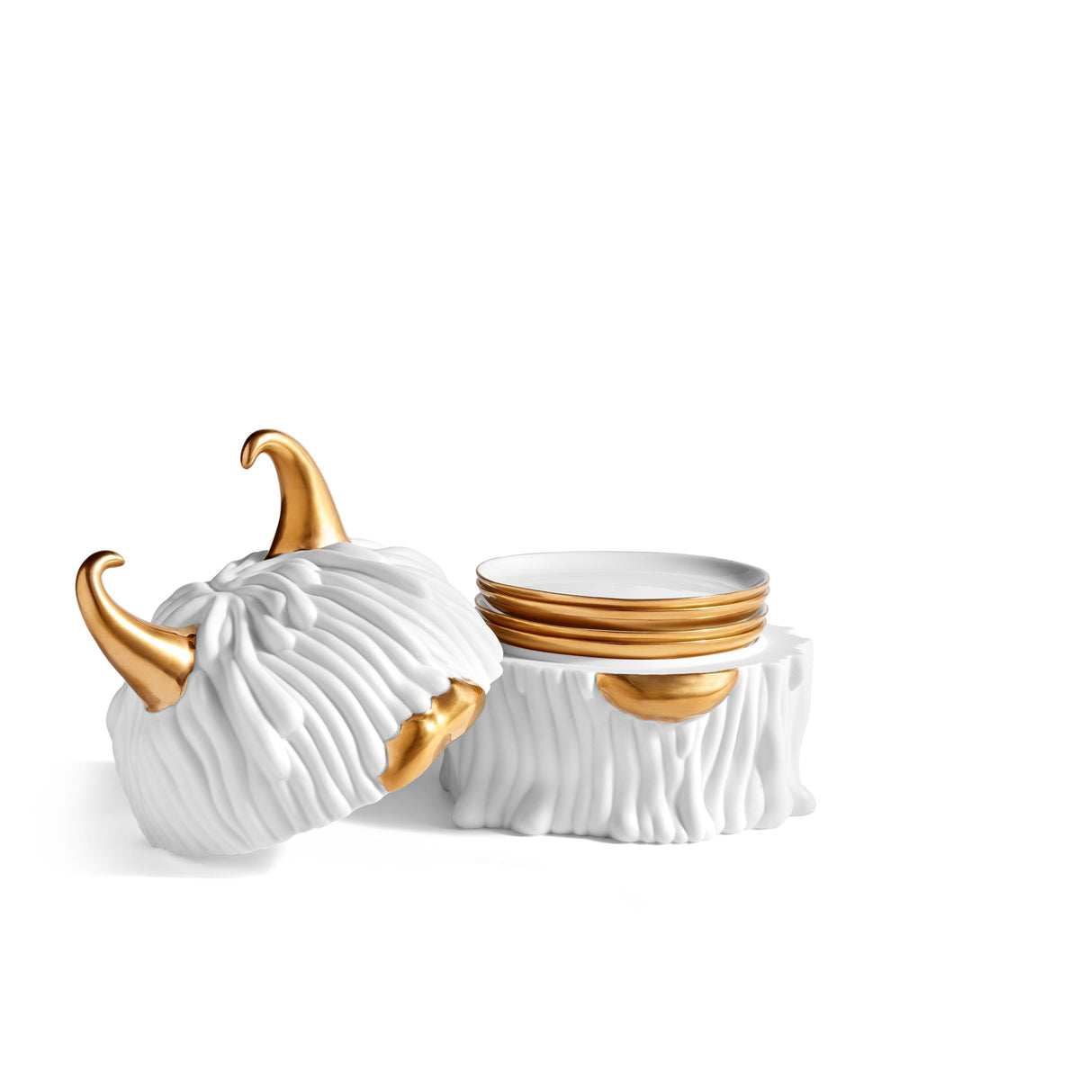 Serveerimistaldrikud "Haas Lynda" 4-osaline komplekt