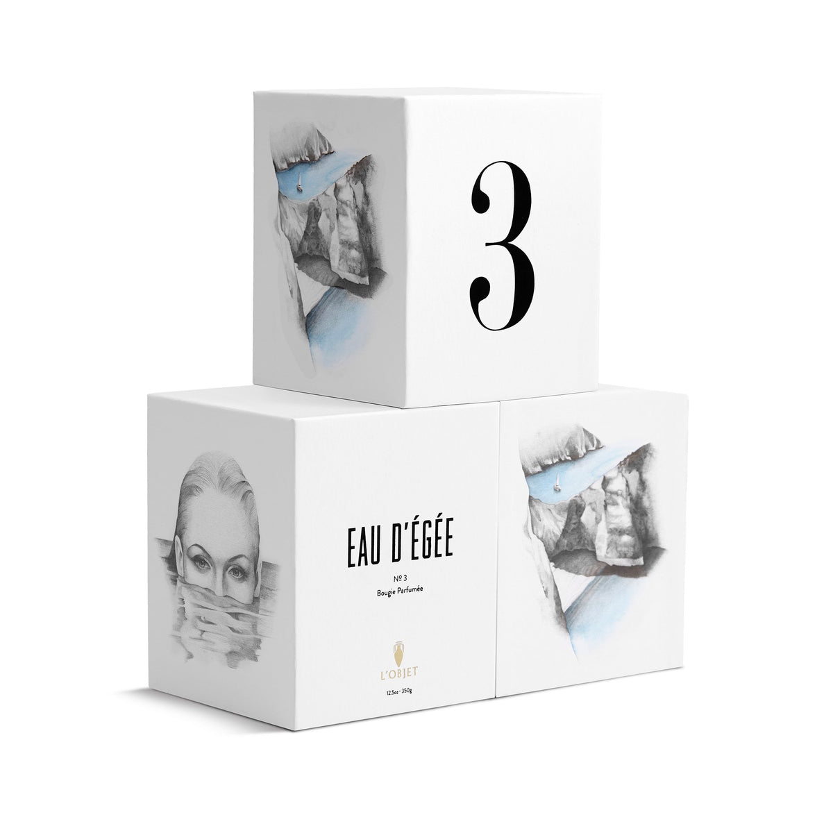 Küünal "Eau d'égée NR 3"