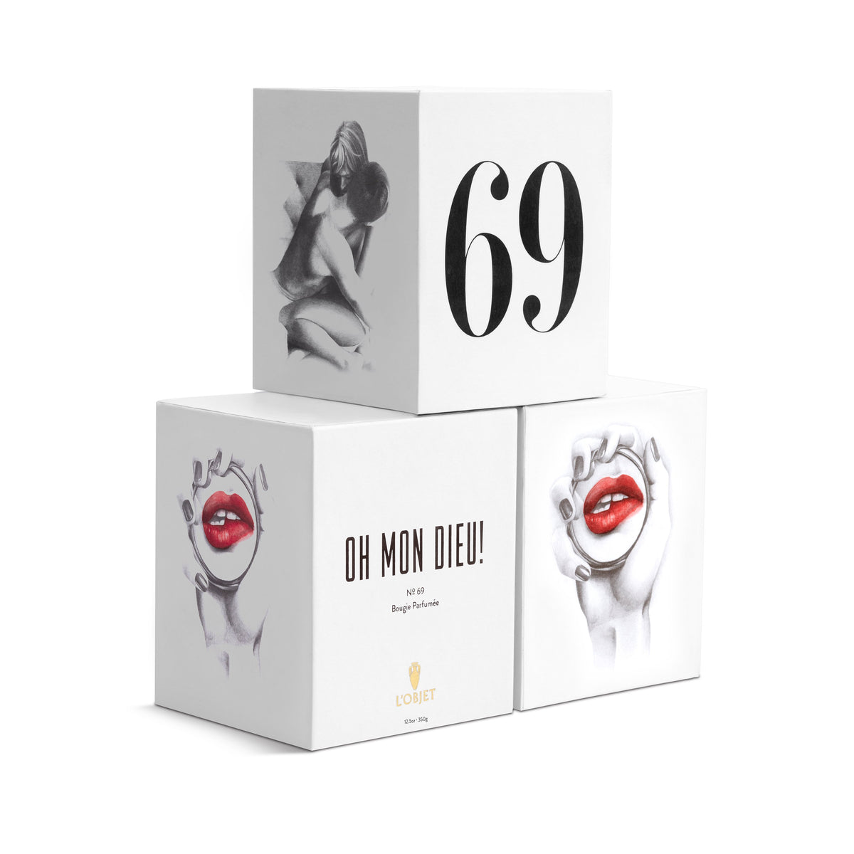 Oh mon dieu no.69 candle